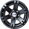 Nano BK311B Full Matt Black 8x16 6/139,7 ET20 CB110,0 60° - Alumiinivanteet - 316586 - 1