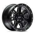 PA62 APEX SATIN BLACK MILLED 9x17 6/139,7 ET-6 CB108,0 60° - Alumiinivanteet - 329186 - 1