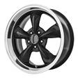 PR106 Gloss Black/Machined Lip 10x18 5/114,3 ET45 CB70,6 60° - Alumiinivanteet - 309296 - 1