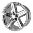 PR148 Chrome 8x18 5/120,65 ET0 CB73.1 60° - Alumiinivanteet - 236726 - 1