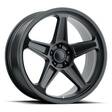 PR186 MATTE BLACK 9x20 5/115 ET20 CB71.5 60° - Alumiinivanteet - 328236 - 1