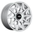 RC124 GLOSS SILVER 8,5x19 5/100/112 ET45 CB66,6 60° - Alumiinivanteet - 290786 - 1
