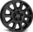 RIAL Transporter 2 Diam Black 7x17 5/160 ET55 CB65.1 60° - Alumiinivanteet - 321066 - 1