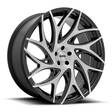 S260 G.O.A.T. BRUSHED FACE W/ GLOSS BLACK DARK TIN 9x22 5/114,3 ET35 CB72,6 60° - Alumiinivanteet - 327646 - 1