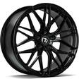 SCF-J Black Glossy 8x18 5/120 ET30 CB72.6 60° - Alumiinivanteet - 333236 - 2