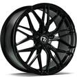 SCF-J Black Glossy 8x18 5/120 ET30 CB72.6 60° - Alumiinivanteet - 333236 - 1