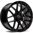 SV-L Black Glossy 9,5x19 5/120 ET38 CB72,6 60° - Alumiinivanteet - 313746 - 1
