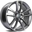 Speed Anthracite Front Polished 8x17 5/120 ET30 CB72,6 60° - Alumiinivanteet - 317586 - 1