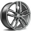 Style Matt Anthracite Front Polished 8,5x19 5/112 ET35 CB66.5 60° - Alumiinivanteet - 313476 - 1