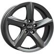 Tigera Dark Mat anthracite grey 7x16 5/108 ET40 CB73.2 60° - Alumiinivanteet - 338256 - 1