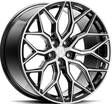 VOSSEN HF2 Brush Gloss Black 10x24 5/130 ET15 CB84.1 60° - Alumiinivanteet - 306356 - 1