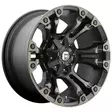 FC569 MATTE BLACK DOUBLE DARK TINT 9x18 6/135/139,7 ET20 CB106,1 60° - Alumiinivanteet - 252076 - 1