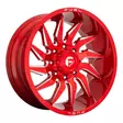 FC745 Candy Red Milled 9x20 6/135 ET20 CB87,1 60° - Alumiinivanteet - 271136 - 1