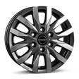 BORBET CW6 Mistral Anthracite Gloss Pol 7,5x18 6/139,7 ET30 CB106,1 60° - Alumiinivanteet - 339896 - 1
