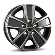 BORBET CWG mistral anthracite polished 6x16 5/130 ET68 CB78,1 60° - Alumiinivanteet - 340086 - 1