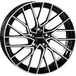 GP11 Black Polished 8x18 5/108 ET45 60° - Alumiinivanteet - 360556 - 1