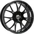 MIRABEAU Matt Black Polished 8x18 5/114,3 ET40 60° - Alumiinivanteet - 360606 - 1