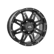 GRABBER Matt Black 8x17 6/139,7 ET0 60° - Alumiinivanteet - 360706 - 1