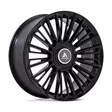 AB049 PREMIER GLOSS BLACK 9,5x22 5/114,3 ET20 CB72,0 60° - Alumiinivanteet - 359666 - 1