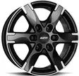 ALUTEC Titan Diam Black Pol 8x18 6/139,7 ET53 CB93.1 60° - Alumiinivanteet - 344536 - 2
