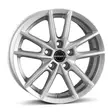 BORBET W Crystal Silv 8x18 5/108 ET50 CB72.5 60° - Alumiinivanteet - 340496 - 3