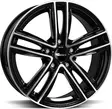BROCK RC27 Black Full Pol 7x17 5/110 ET37 CB65.1 60° - Alumiinivanteet - 329836 - 2