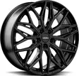 OXGIN Max Black 8x18 5/112 ET30 CB66.7 60° - Alumiinivanteet - 355546 - 2