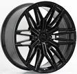 D58 Glossblack 9,5x22 6/139,7 ET18 CB106.1 60° - Alumiinivanteet - 374796 - 1