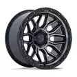 FC881 SURGE GLOSS BLACK MACHINED W/ GRAY TINT 9x20 8/165,1 ET1 CB125,1 60° - Alumiinivanteet - 354426 - 1