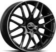 GMP Berghem Black Diam Lip 10x23 5/130 ET48 CB71.6 R14 - Alumiinivanteet - 336626 - 2
