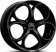 GMP Drake Gloss Black 8x18 5x110 ET40 CB65.1 60° 580 kg - Alumiinivanteet - 356536 - 2