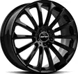 GMP Stellar Gloss Black 9x22 5/108 ET38.5 CB63.4 60° - Alumiinivanteet - 356956 - 2