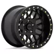 KS235 GRENADE UTV BEADLOCK SATIN BLACK 9x18 4/137 ET-24 CB112.1 60° - Alumiinivanteet - 365916 - 1
