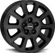 RIAL Transporter 2 Diam Black 7x17 5/160 ET55 CB65.1 60° - Alumiinivanteet - 321066 - 2