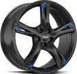 RONAL R62 Blue Jet Black 8,5x20 5/112 ET40 CB76,0 R13 - Alumiinivanteet - 345066 - 1