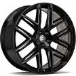 SABER Black Glossy 8,5x19 5/112 ET30 CB66.5 60° - Alumiinivanteet - 356506 - 1