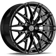 SCF-1 Black Glossy 8x18 5/120 ET33 CB72.6 60° - Alumiinivanteet - 372966 - 1