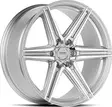VOSSEN HF6.2 Silv Pol 10x24 6/139,7 ET25 CB106.1 60° - Alumiinivanteet - 284106 - 3