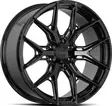 VOSSEN HF6.4 Gloss Black 10x26 6/139,7 ET25 CB106.1 60° - Alumiinivanteet - 345756 - 2