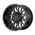 XD842 Gloss Black Gray Tint 9x20 8/180 ET18 CB124,2 60° - Alumiinivanteet - 241836 - 1