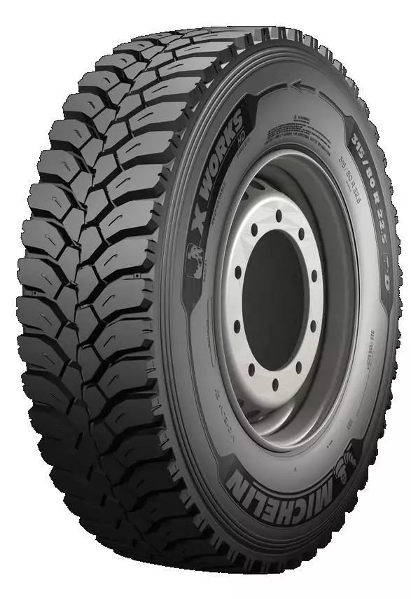 315/80R22,5 156/150K Michelin X WORKS HD D M+S DRIVE DOT: 2022 - Kuorma-auton renkaat - 362506 - 1