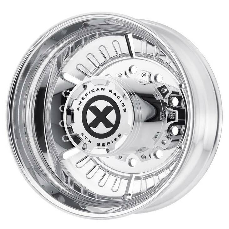 AO403 Polished - Rear 8,25x5 10/285,75 ET-168 CB220,1 60° - Alumiinivanteet - 277406 - 1