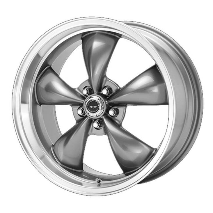 AR105 Anthracite Machined Lip 9x18 5/114,3 ET34 CB72.6 60° - Alumiinivanteet - 239526 - 1