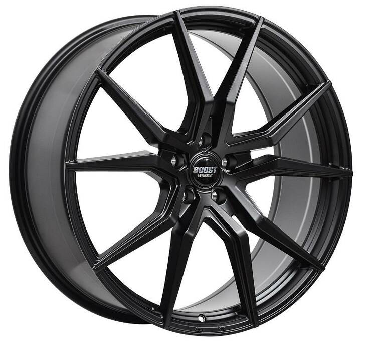 B527 Flatblack 7x17 5/112 ET38 CB73.1 60° - Alumiinivanteet - 321296 - 1