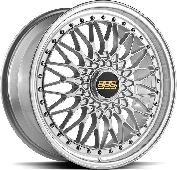 BBS Super RS Brill Silv 8,5x19 5/112 ET48 CB82.0 60° - Alumiinivanteet - 22476 - 1