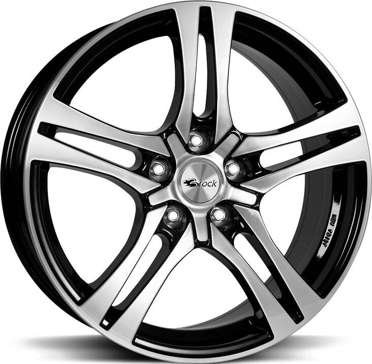 BROCK RC26 Black Full Polish 7,5x18 5/114,3 ET55 CB67,1 - Alumiinivanteet - 27556 - 1