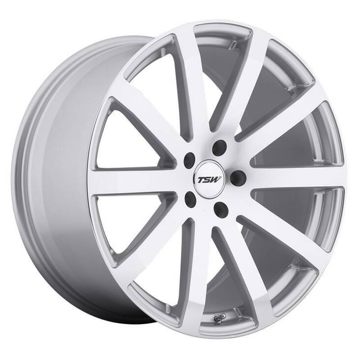 BROOKLANDS SILVER W/ MIRROR CUT FACE 9,5x18 5/120 ET20 CB76,1 60° - Alumiinivanteet - 287266 - 1