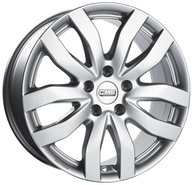 CMS C22 Racing Silver 6x15 4/100 ET40 CB67,2 60° - Alumiinivanteet - 302496 - 1