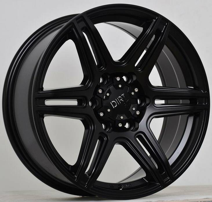 D47 Flatblack 8x17 5/120 ET38 CB74,1 60° - Alumiinivanteet - 318086 - 1