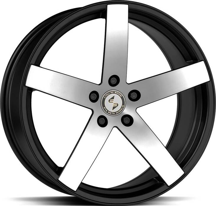 ETABETA Uros S Black Matt Polish 8,5x18 5/120 ET28 CB72,6 60° - Alumiinivanteet - 23146 - 1